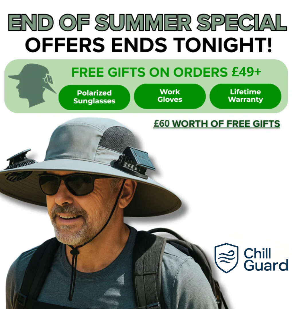 ChillGuard Solar Cooling Hat