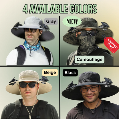 ChillGuard Solar Cooling Hat