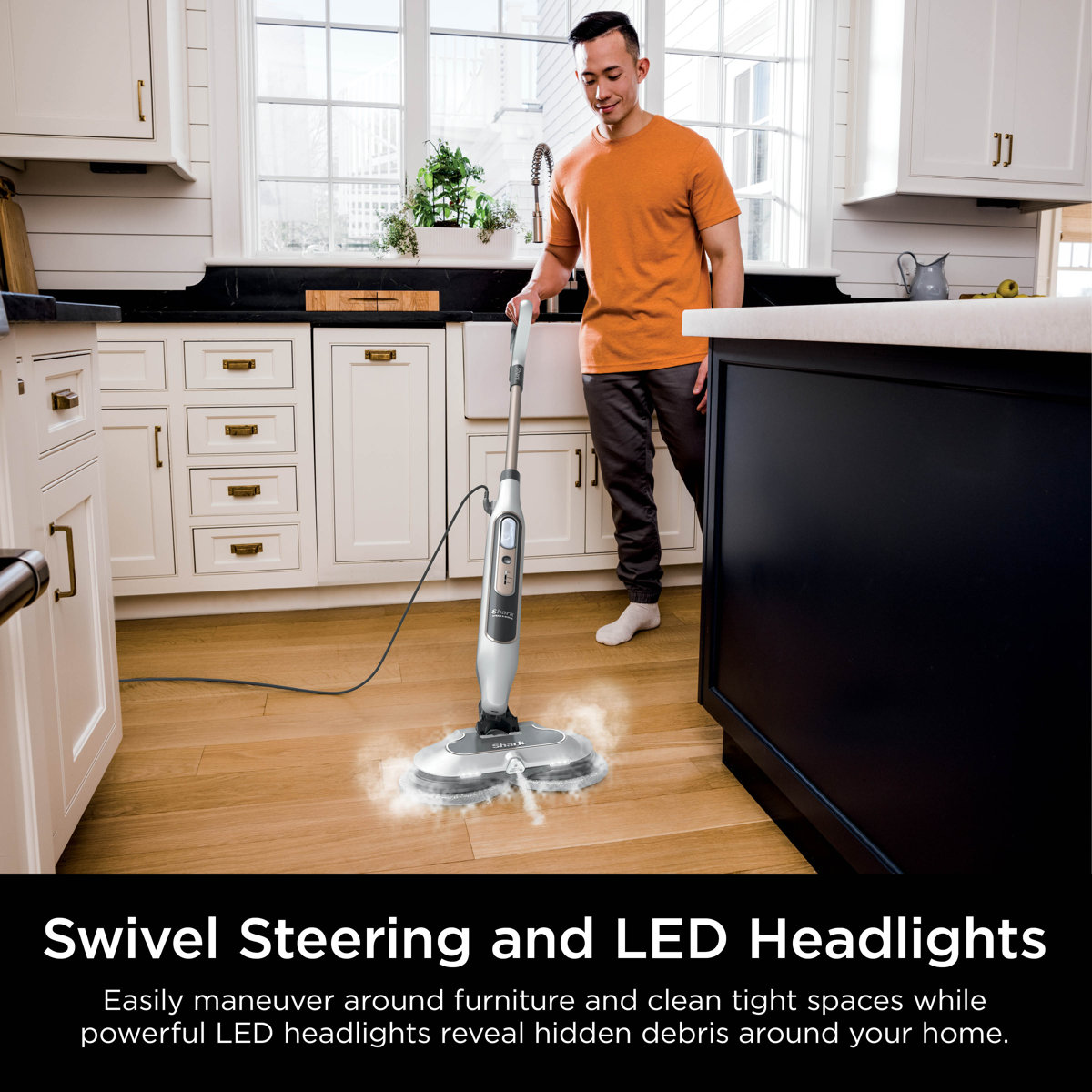 SteamScrub Pro — Deep-Cleaning Power Mop