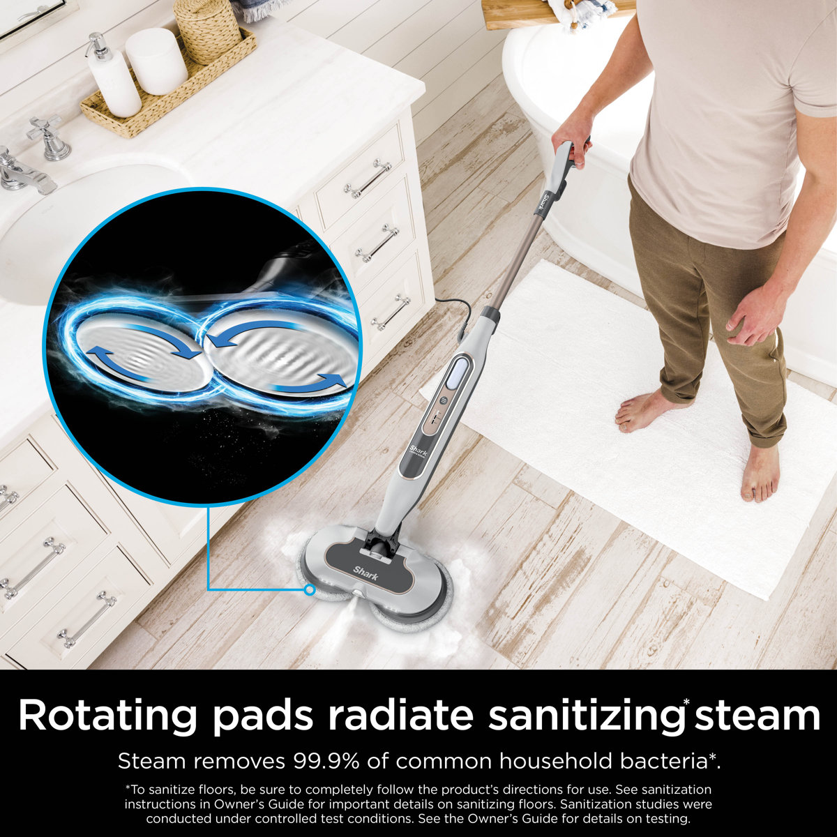 SteamScrub Pro — Deep-Cleaning Power Mop