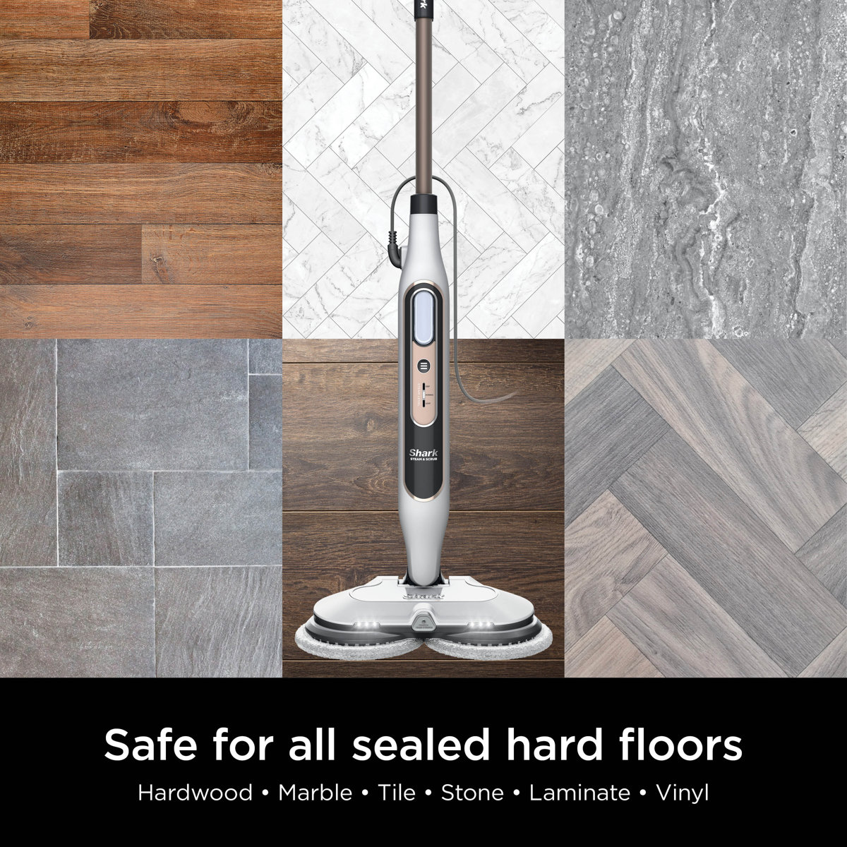 SteamScrub Pro — Deep-Cleaning Power Mop