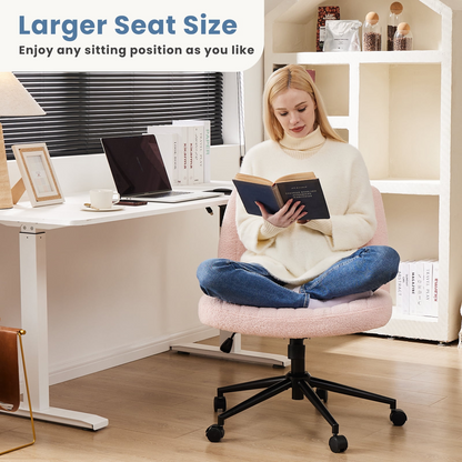 Criss Cross Ergonomic Chair with Wheels